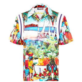 JUST DON - Camicia Beach Shirt