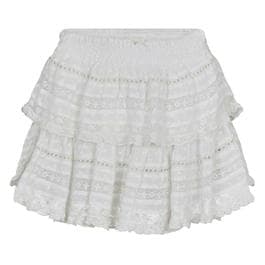 LOVESHACKFANCY - Ruffle Mini Skirt